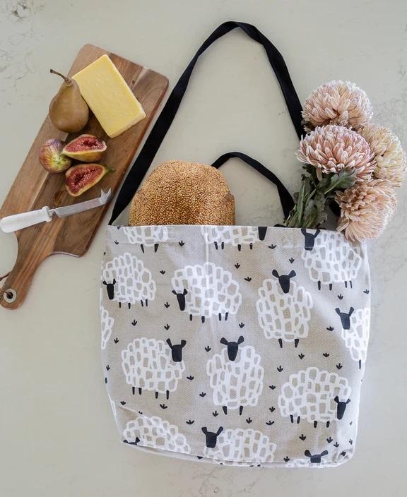 Grey Sheep (Cotton Tote Bag)  by AllGifts at Abbey's Bookshop, 