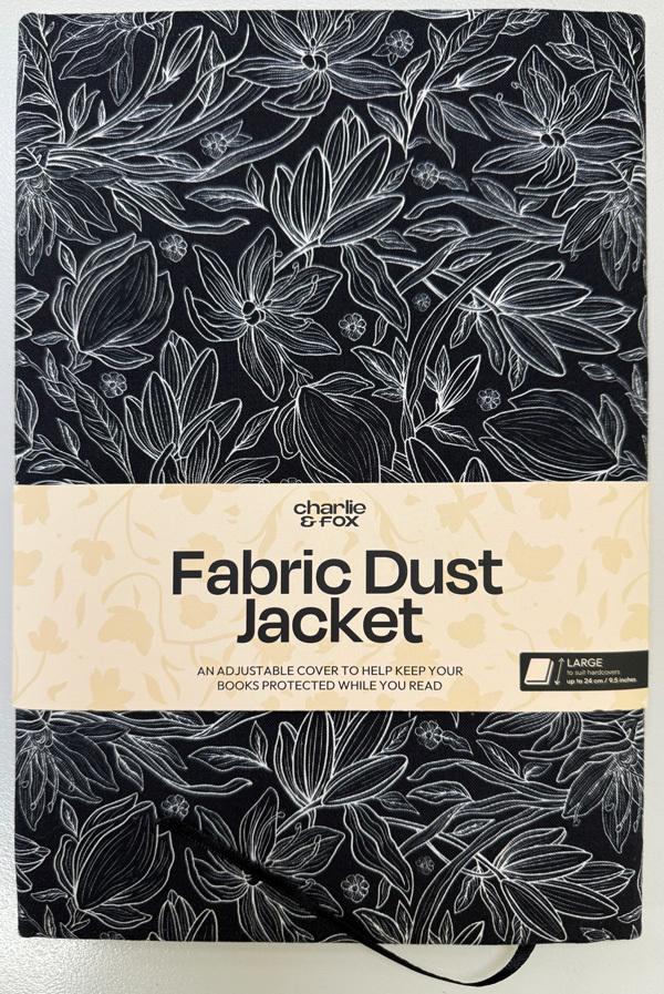 Lily Garden Large Dust Jacket  by Charlie and Fox at Abbey's Bookshop, 