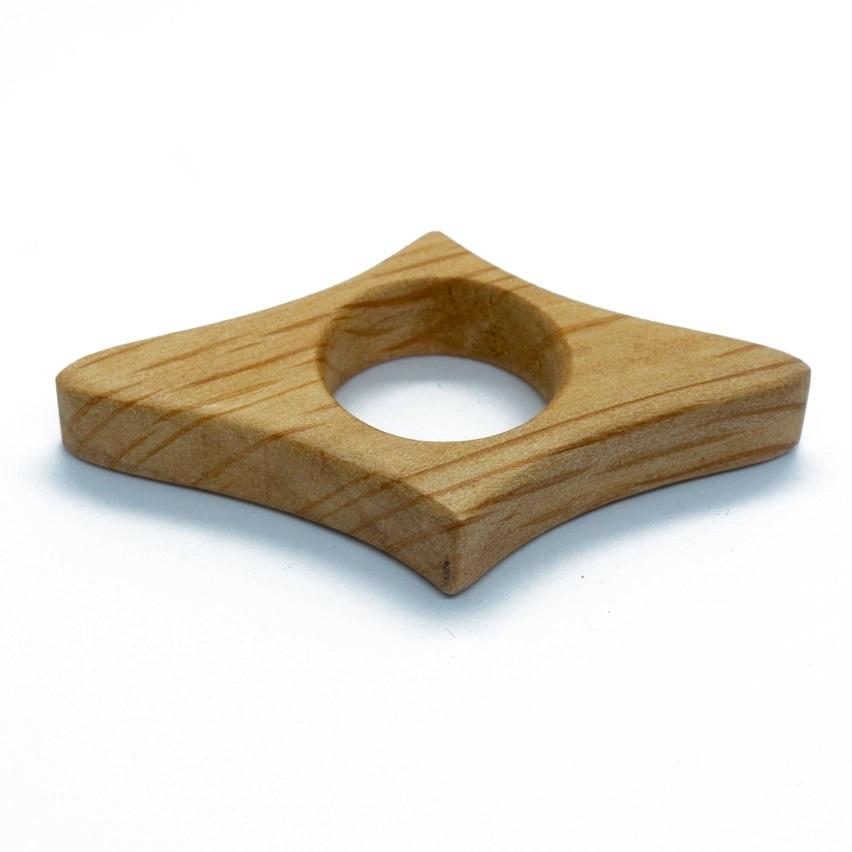 Wooden Book Page Holder (Light)  by Wooden Ties & Gifts at Abbey's Bookshop, 