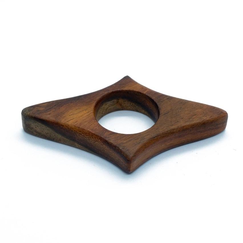 Wooden Book Page Holder (Dark)  by Wooden Ties & Gifts at Abbey's Bookshop, 