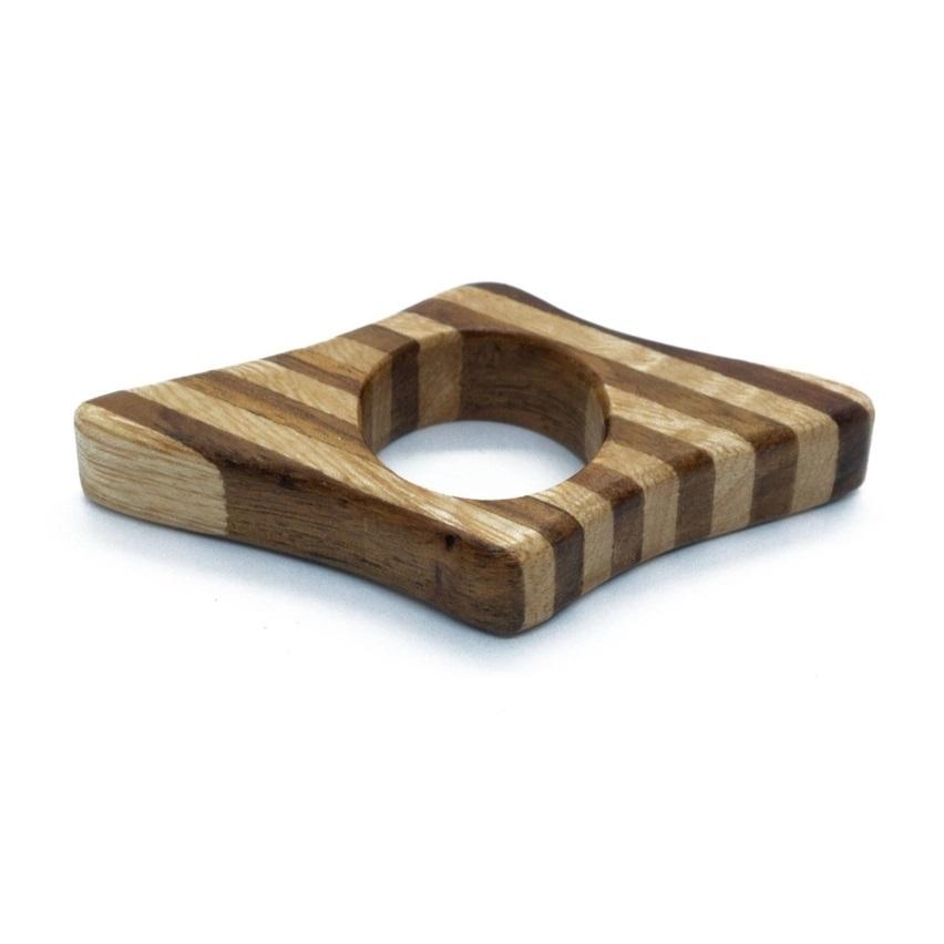 Wooden Book Page Holder (Striped)  by Wooden Ties & Gifts at Abbey's Bookshop, 