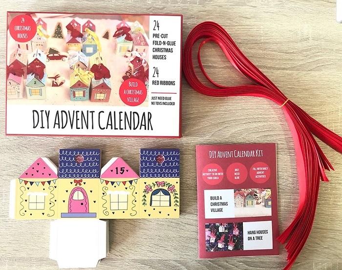 DIY Advent Calendar Kit  by Christmas Arts and Crafts at Abbey's Bookshop, 
