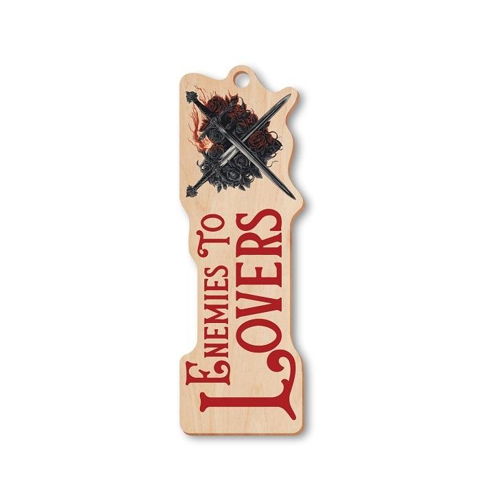 Enemies To Lovers Bookmark  by Artico at Abbey's Bookshop, 