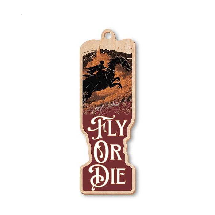 Fly or Die Bookmark  by Artico at Abbey's Bookshop, 