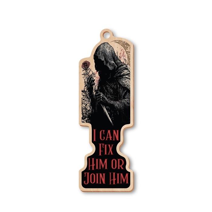 I Can Fix Him Bookmark  by Artico at Abbey's Bookshop, 