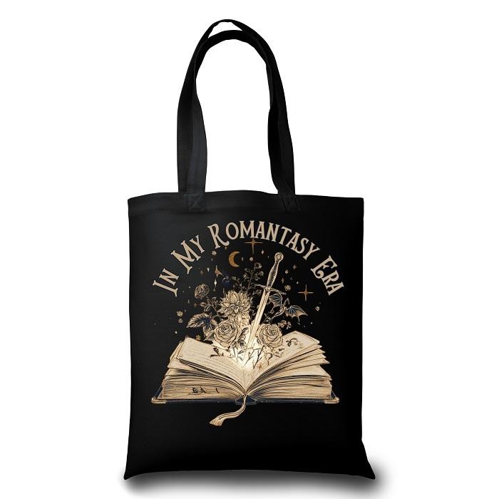 In My Romantasy Era Tote Bag  by Artico at Abbey's Bookshop, 