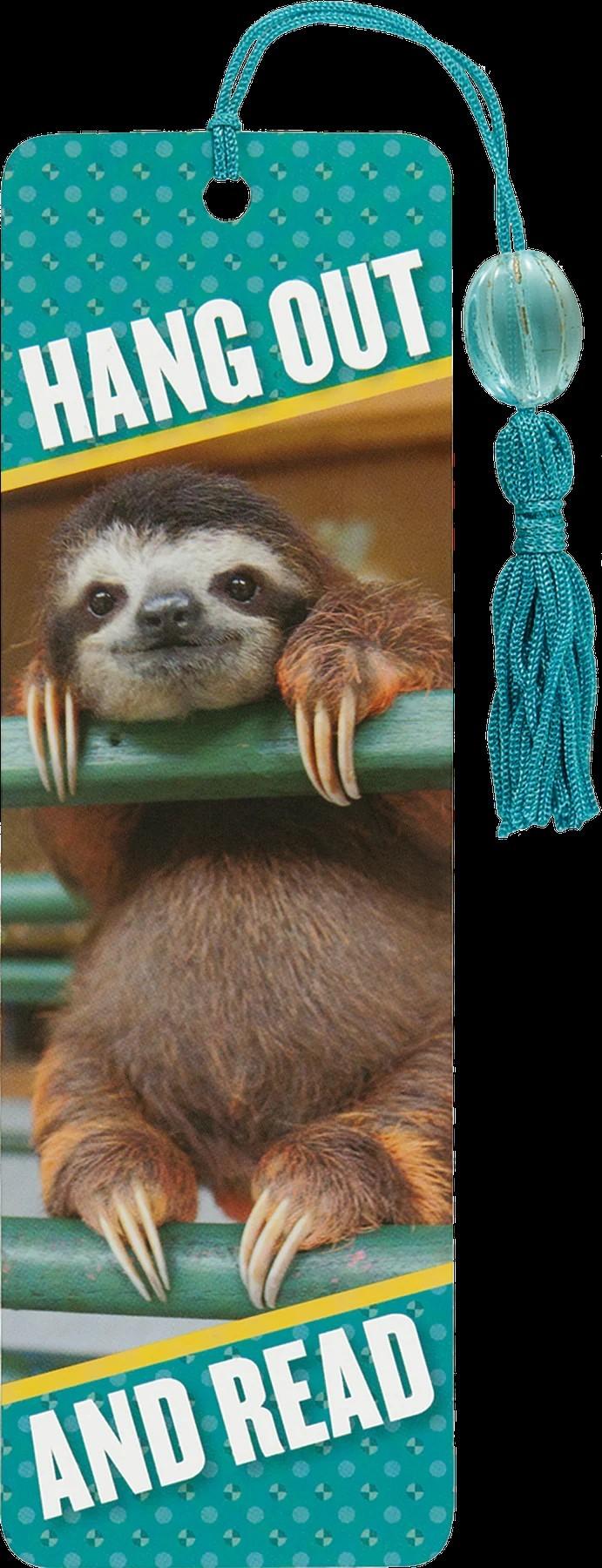 Baby Sloth (Beaded Bookmark)