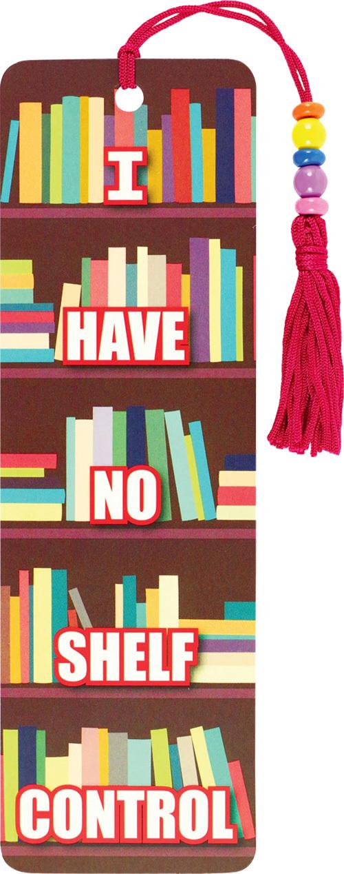 Shelf Control (Beaded Bookmark)