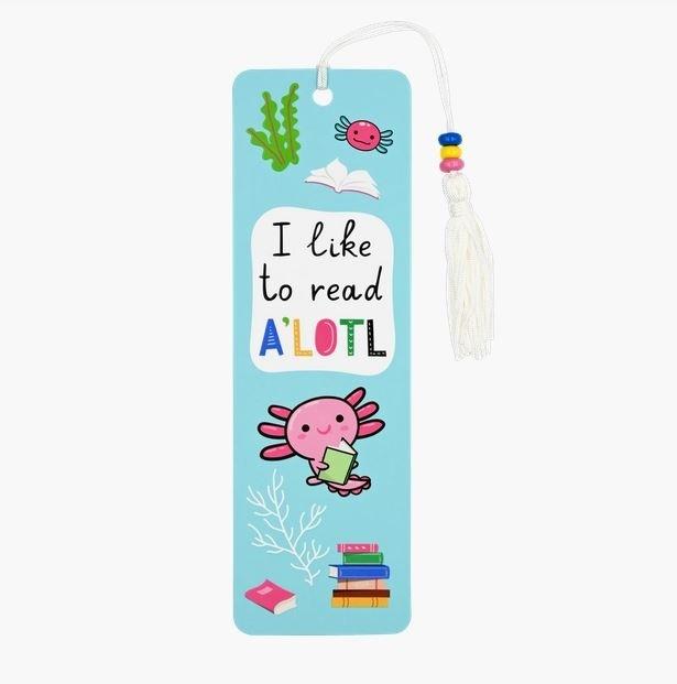 Axolotl (Beaded Bookmark)