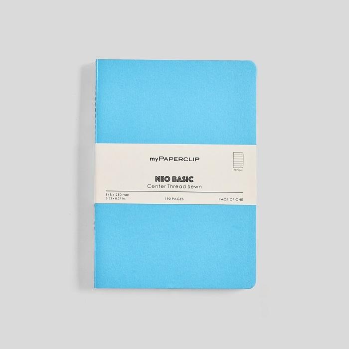 Neo Basic Series A5 (Light Blue Ruled)  by myPaperClip at Abbey's Bookshop, 