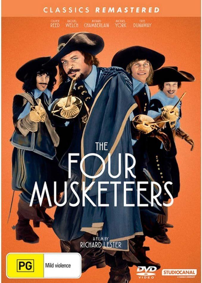 The Four Musketeers (Region 4 DVD) (1974) (Classics Remastered)