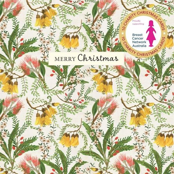 Floral Christmas (10 Charity Christmas Card Pack)