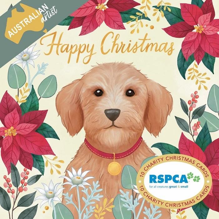 Christmas Dog (10 Charity Christmas Card Pack)