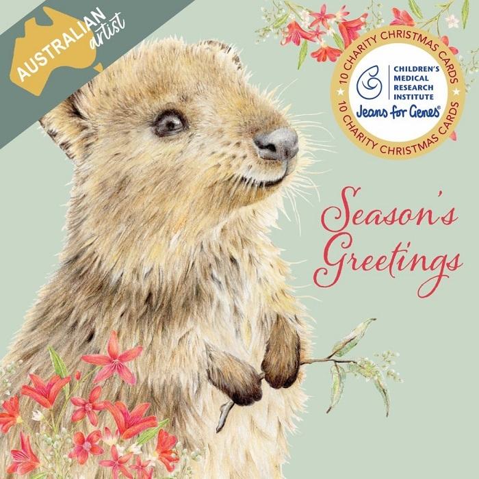 Quokka Greetings (10 Charity Christmas Card Pack)