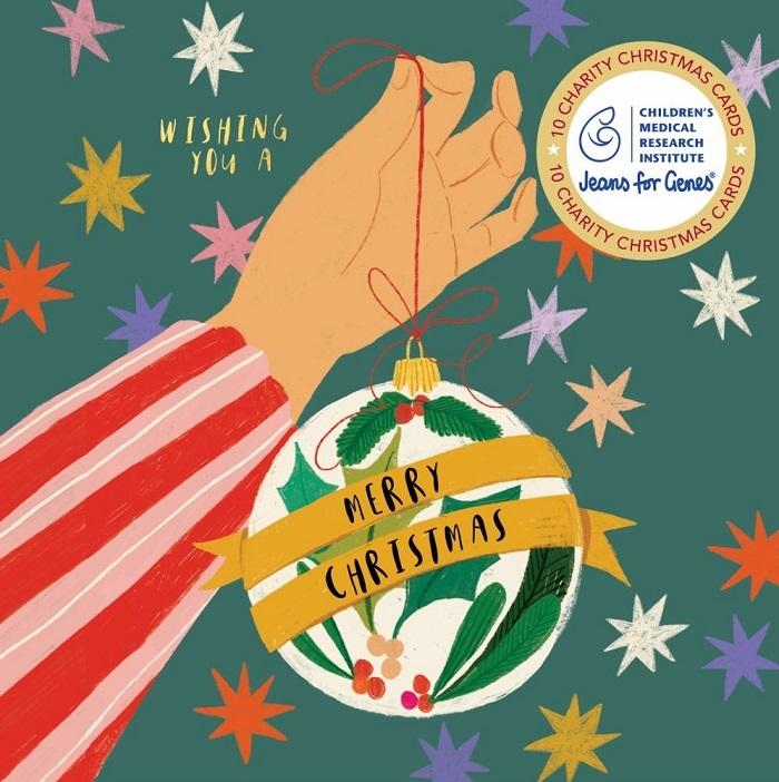 Bauble Magic (10 Charity Christmas Card Pack)  by Vevoke at Abbey's Bookshop, 