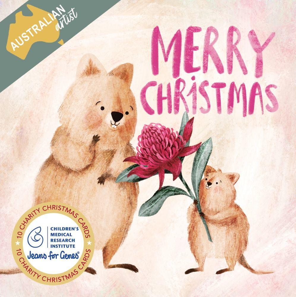Christmas Present (10 Charity Christmas Card Pack)