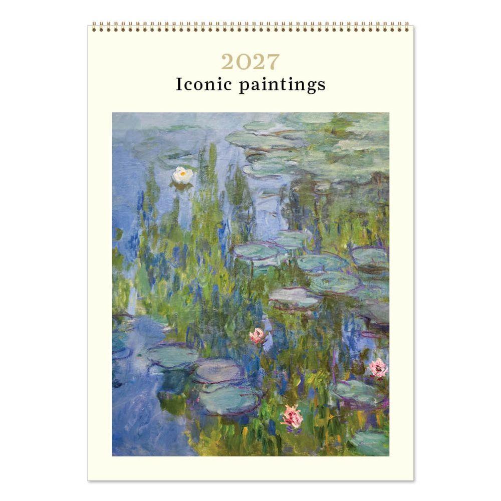 Iconic Paintings 2027 Calendar (Medium 24 x 34cm)
