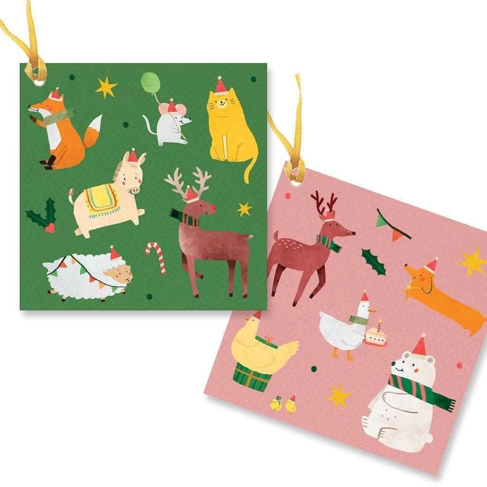 Animals (10 Christmas Tags)