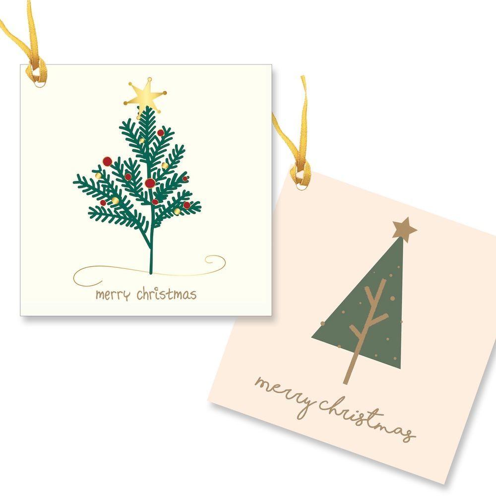 Trees (10 Christmas Tags)
