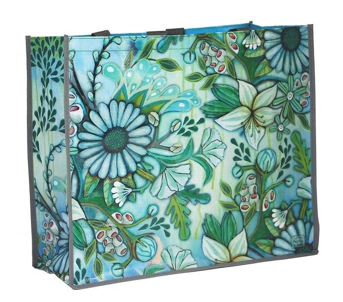 Floral Delight Tote Bag  by Rikaro at Abbey's Bookshop, 