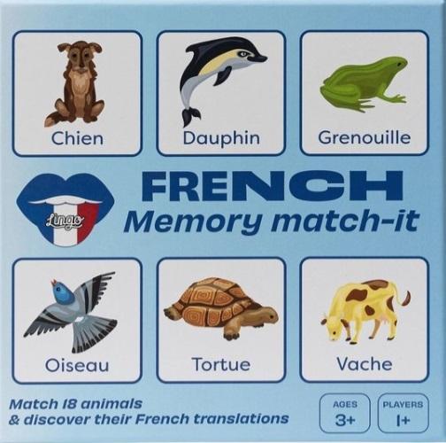French Memory Match-It