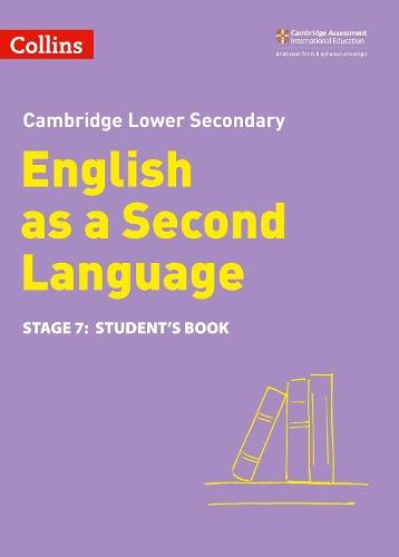 Collins Cambridge 7 Lower Secondary ESL Students Book  by Nick Coates at Abbey's Bookshop, 