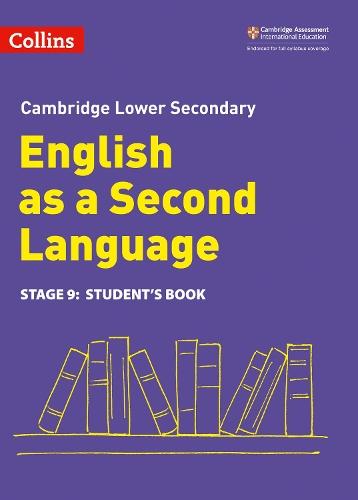Collins Cambridge 9 Lower Secondary ESL Students Book  by Nick Coates at Abbey's Bookshop, 