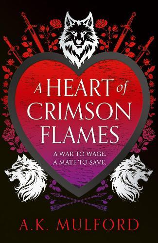 A Heart of Crimson Flames  by A.K. Mulford at Abbey's Bookshop, 