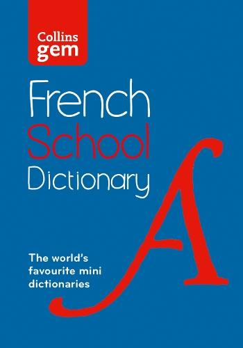 French School Gem Dictionary: Trusted Support for Learning, in a Mini-Format  by Collins Dictionaries at Abbey's Bookshop, 