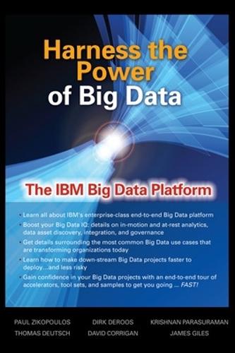 Harness the Power of Big Data The IBM Big Data Platform  by Paul Zikopoulos at Abbey's Bookshop, 
