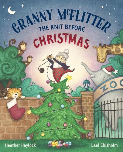Granny McFlitter: The Knit Before Christmas  by Heather Haylock at Abbey's Bookshop, 