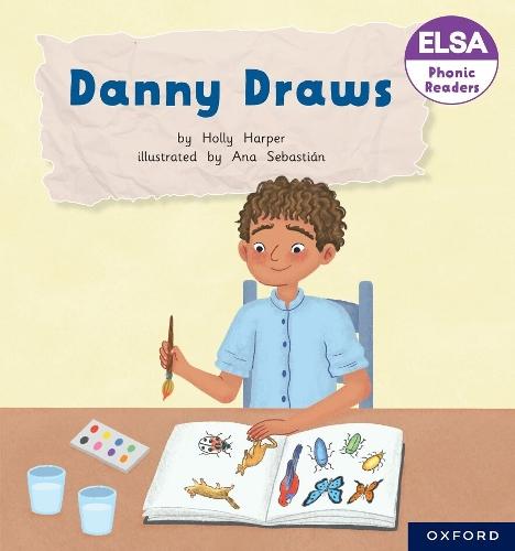 ELSA Phonic Readers Danny Draws  by Harper at Abbey's Bookshop, 