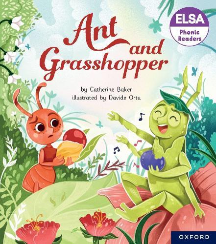 ELSA Phonic Readers Ant and Grasshopper  by Baker at Abbey's Bookshop, 