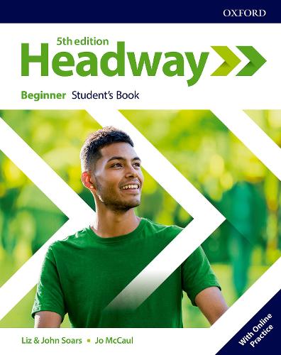 Headway 5th Ed Beginner Student Book & Online Practice  by Soars at Abbey's Bookshop, 