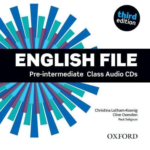 English File 3rd Ed Pre Intermediate Class CDs (4)  by Clive Oxenden at Abbey's Bookshop, 