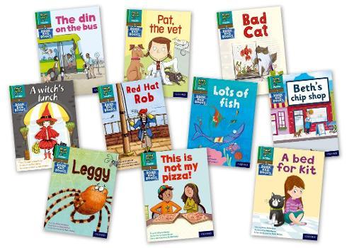 Read Write Inc. Phonics Book Bag Books: Green Set 1 Book Bag Books (Mixed Pack of 10)  by Ruth Miskin at Abbey's Bookshop, 