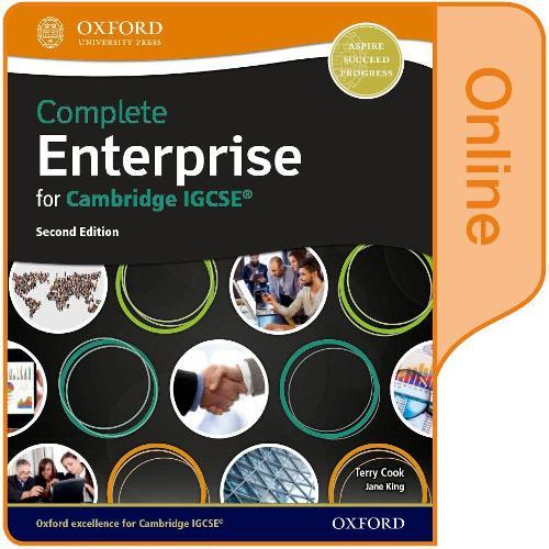 Complete Enterprise for Cambridge IGCSE®: Online Student Book