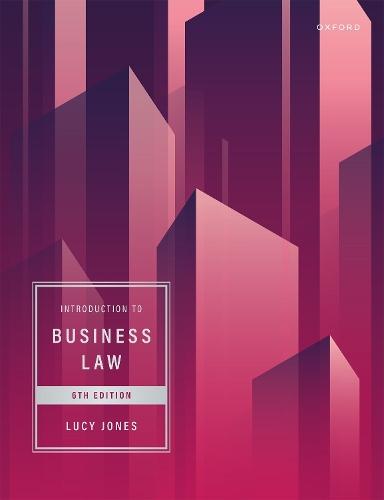 Introduction to Business Law  by Lucy Jones (Honorary Fellow, School of Business and Law, Honorary Fellow, School of Business and Law, University of Brighton) at Abbey's Bookshop, 