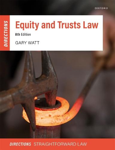 Equity & Trusts Law Directions  by Gary Watt at Abbey's Bookshop, 