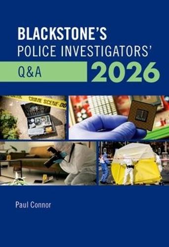 Blackstone's Police Investigators' Mock Exam 2026
