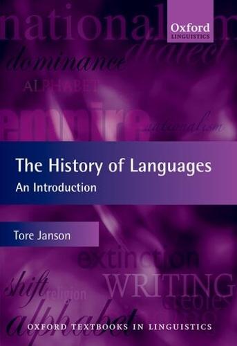The History of Languages: An Introduction  by Tore Janson at Abbey's Bookshop, 