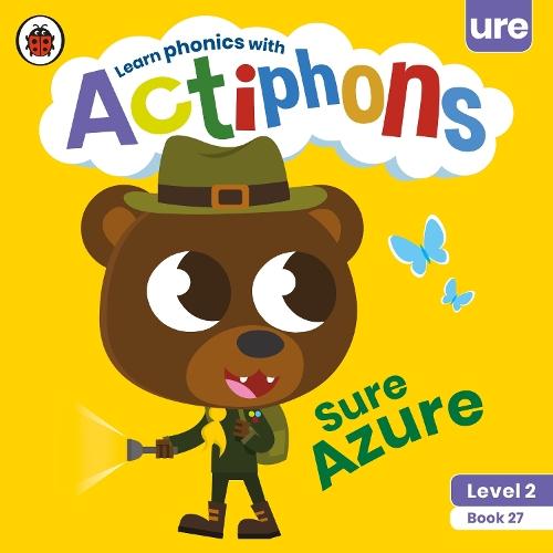 Actiphons Level 2 Book 27 Sure Azure: Learn phonics and get active with Actiphons!  by Ladybird at Abbey's Bookshop, 