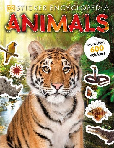 Sticker Encyclopedia Animals  by DK at Abbey's Bookshop, 