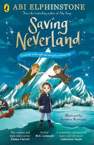 Saving Neverland  by Abi Elphinstone at Abbey's Bookshop, 
