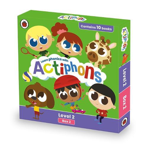 Actiphons Level 2 Box 2: Books 9-18: Learn phonics and get active with Actiphons!  by Ladybird at Abbey's Bookshop, 