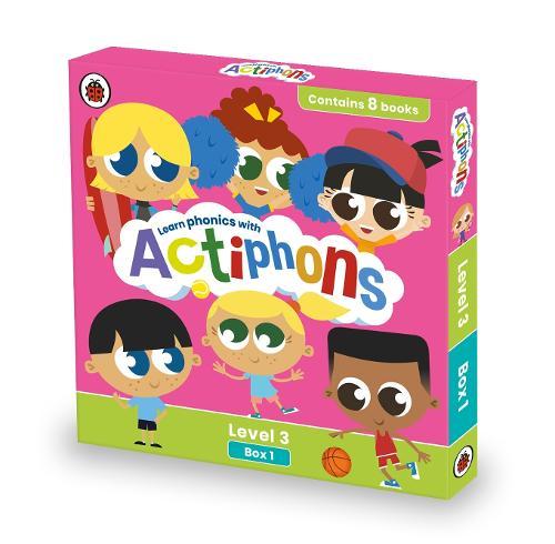 Actiphons Level 3 Box 1: Books 1-8: Learn phonics and get active with Actiphons!  by Ladybird at Abbey's Bookshop, 