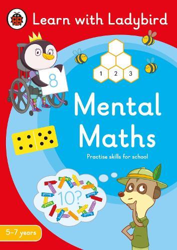 Mental Maths: A Learn with Ladybird Activity Book 5-7 years: Ideal for home learning (KS1)  by Ladybird at Abbey's Bookshop, 