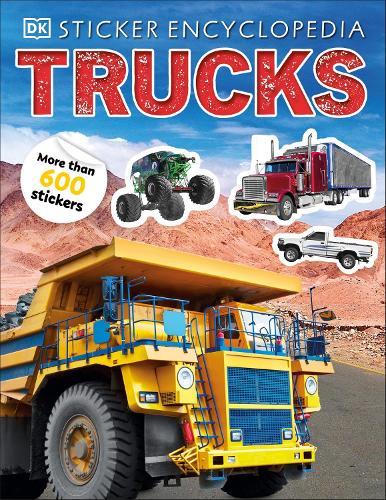 Sticker Encyclopedia Trucks  by DK at Abbey's Bookshop, 
