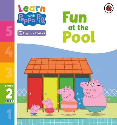 Learn with Peppa Phonics Level 2 Book 9 – Fun at the Pool (Phonics Reader)  by Peppa Pig at Abbey's Bookshop, 