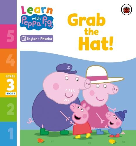 Learn with Peppa Phonics Level 3 Book 1 – Grab the Hat! (Phonics Reader)  by Peppa Pig at Abbey's Bookshop, 